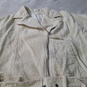 Lost + Wander Cream Corduroy Jacket